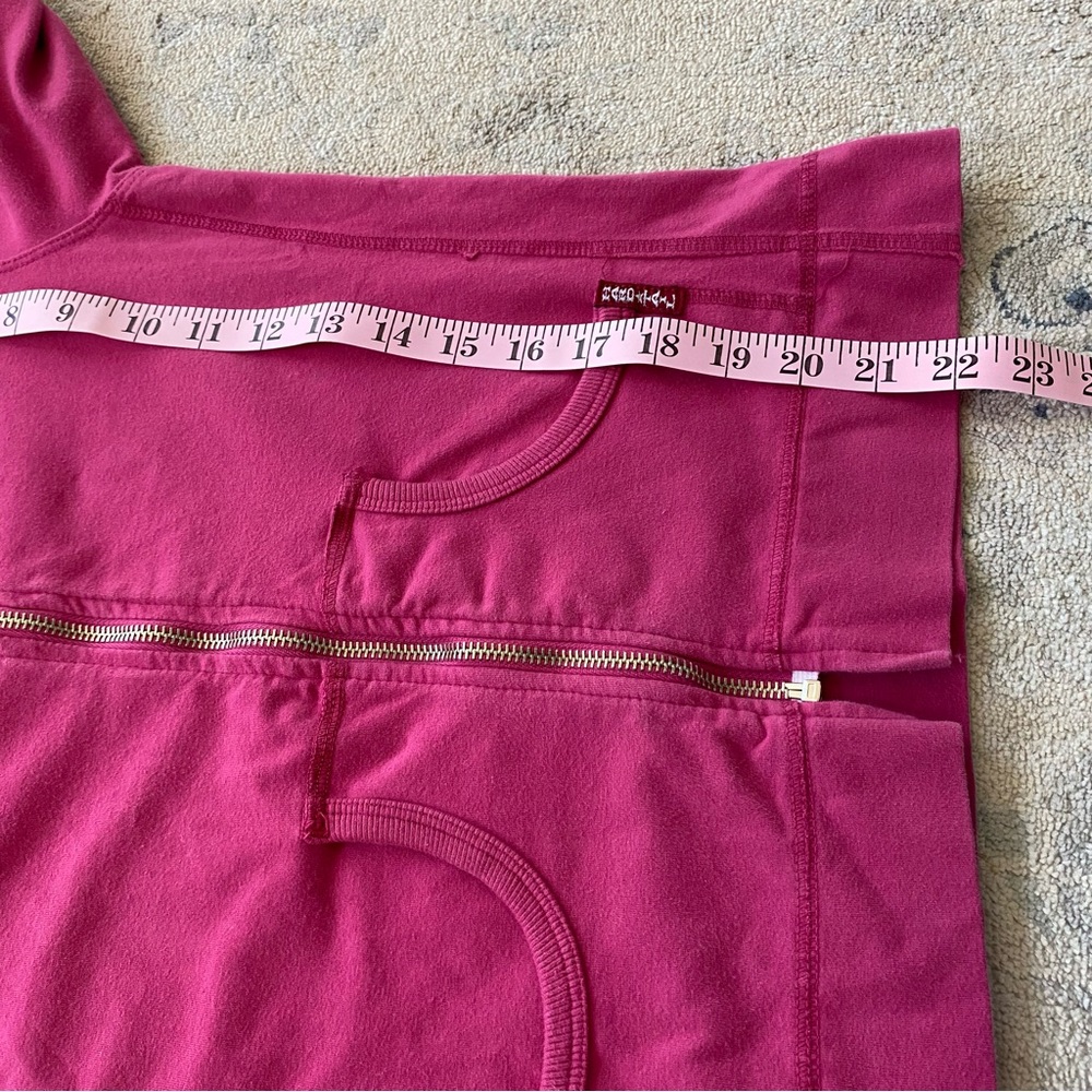 Hard Tail Zip Up Lightweight Hoodie Athletic Jacket Cotton Blend Small Pink - Picture 13 of 13